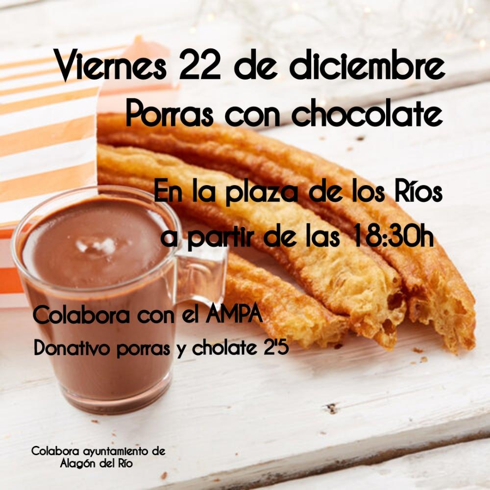 Imagen PORRAS CON CHOCOLATE