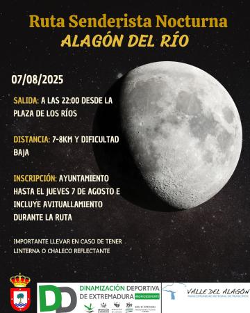 Imagen RUTA SENDERISTA NOCTURNA.