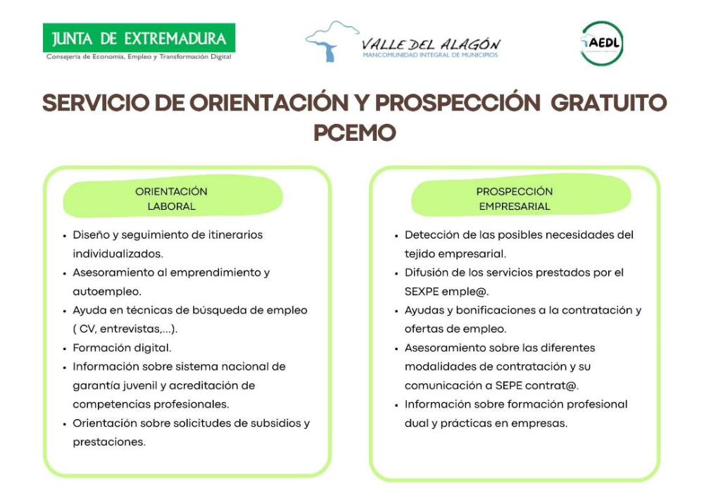 Imagen SERVICIO DE ORIENTACIÓN Y PROSPECCIÓN GRATUITO