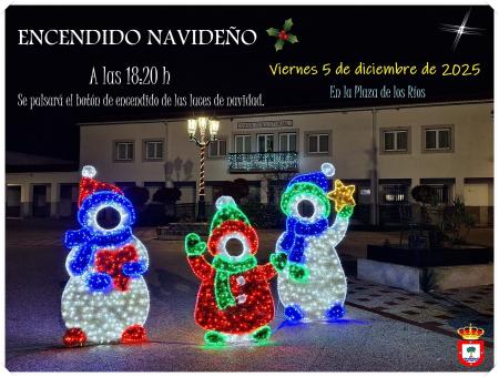 Imagen ENCENDIDO NAVIDEÑO DE ALAGÓN DEL RÍO 2025.
