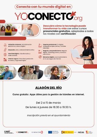 Imagen CURSO: Apps útiles para la gestión de trámites en internet del 2 al 5 de marzo