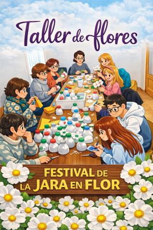 Imagen TALLER DE FLORES PARA EL II FESTIVAL DE LA JARA EN FLOR EN Alagón del Río.