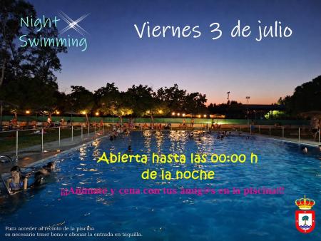 Imagen NOCHE ABIERTA DE PISCINA