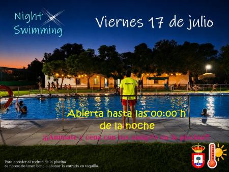 Imagen NOCHE ABIERTA DE PISCINA