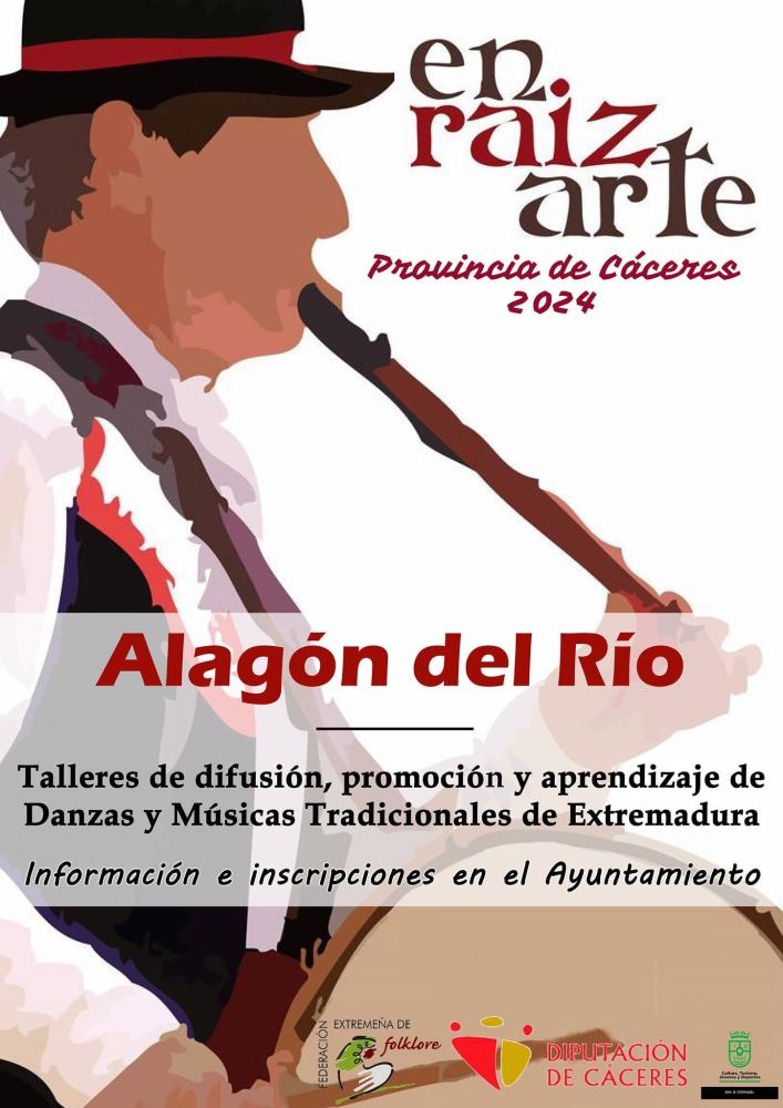 Imagen Taller de Folklore Extremeño Gratuito en ALAGÓN DEL RÍO