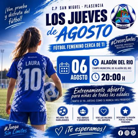 Imagen ENTRENAMIENTO ABIERTO PARA NIÑAS DE TODAS LAS EDADES