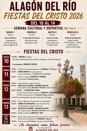 Imagen PROGRAMA FIESTAS DEL CRISTO 2026